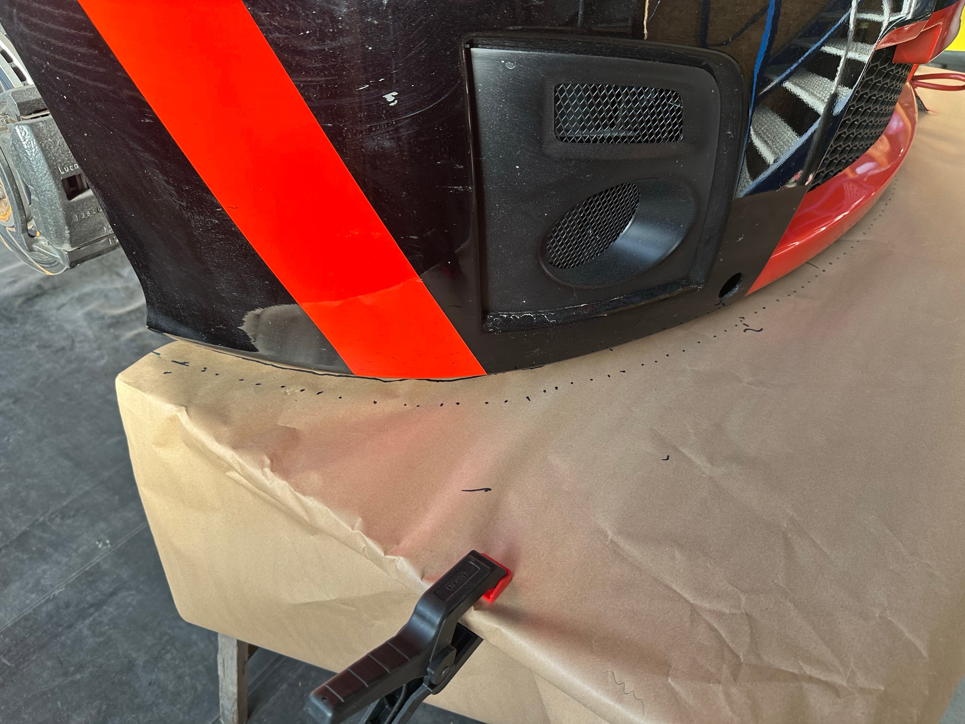 Voorbumper opmeten met de hand